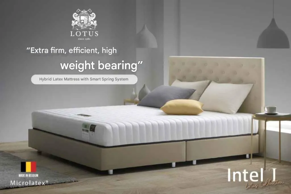 Lotus - Intel I Mattress - 5ft x 6.5ft - 8"