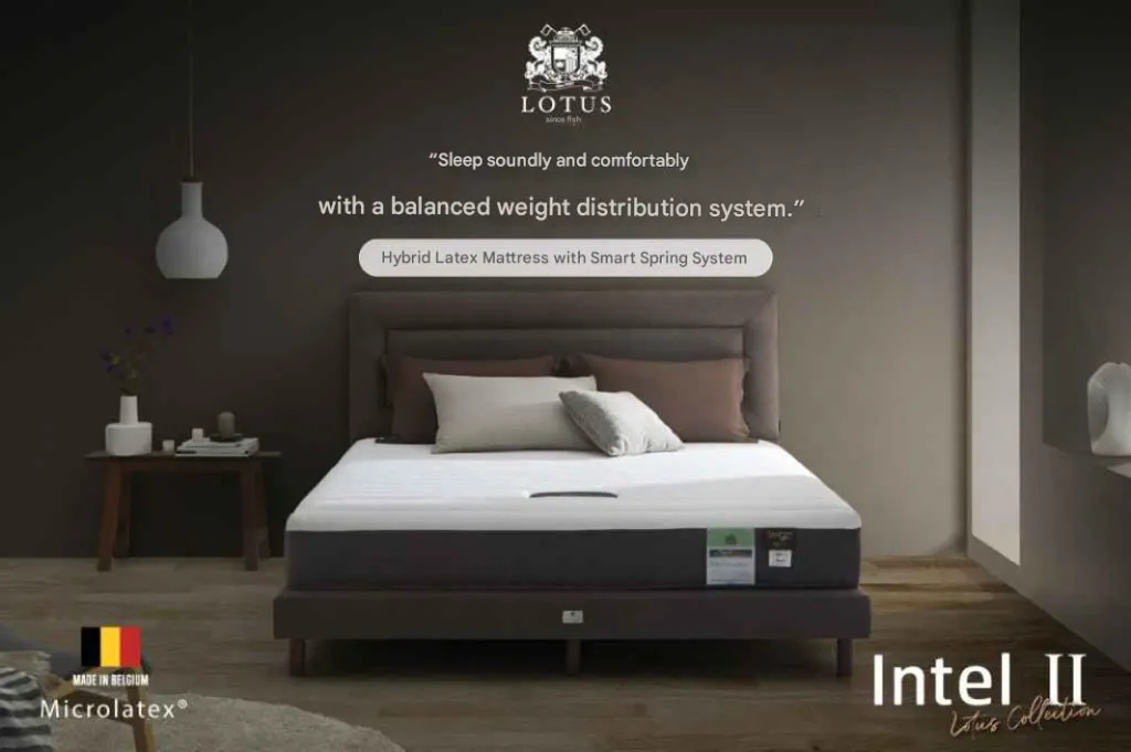Lotus - Intel II Mattress - 5ft x 6.5ft -10"