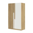 Go/Hoshino Wardrobe-WO160/Solid Oak/White