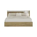 Go/Hoshino Bed 5ft- Solid Oak/White