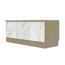 Contini Plus Sideboard TV120/DE01-Cream Linen/Caracatta