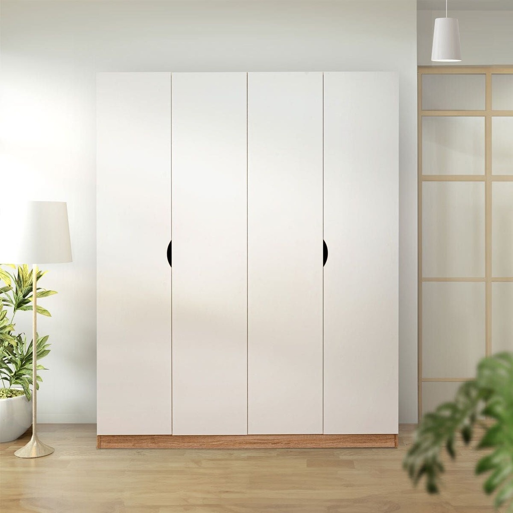 [19227594] Havin Wardrobe 160cm - Solid oak
