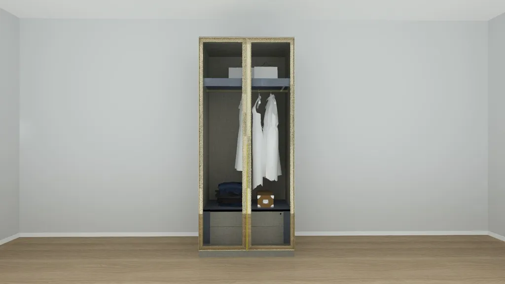 [19174619 Set 4] Wardrobe Plus -I@H_250000251:DA-MN/IVO/TW/Grey,Door:MN/CLEAR GLASS