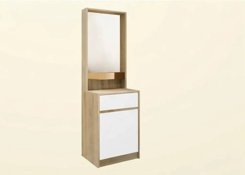 Adison Dressing Table 50/Solid Oak/White