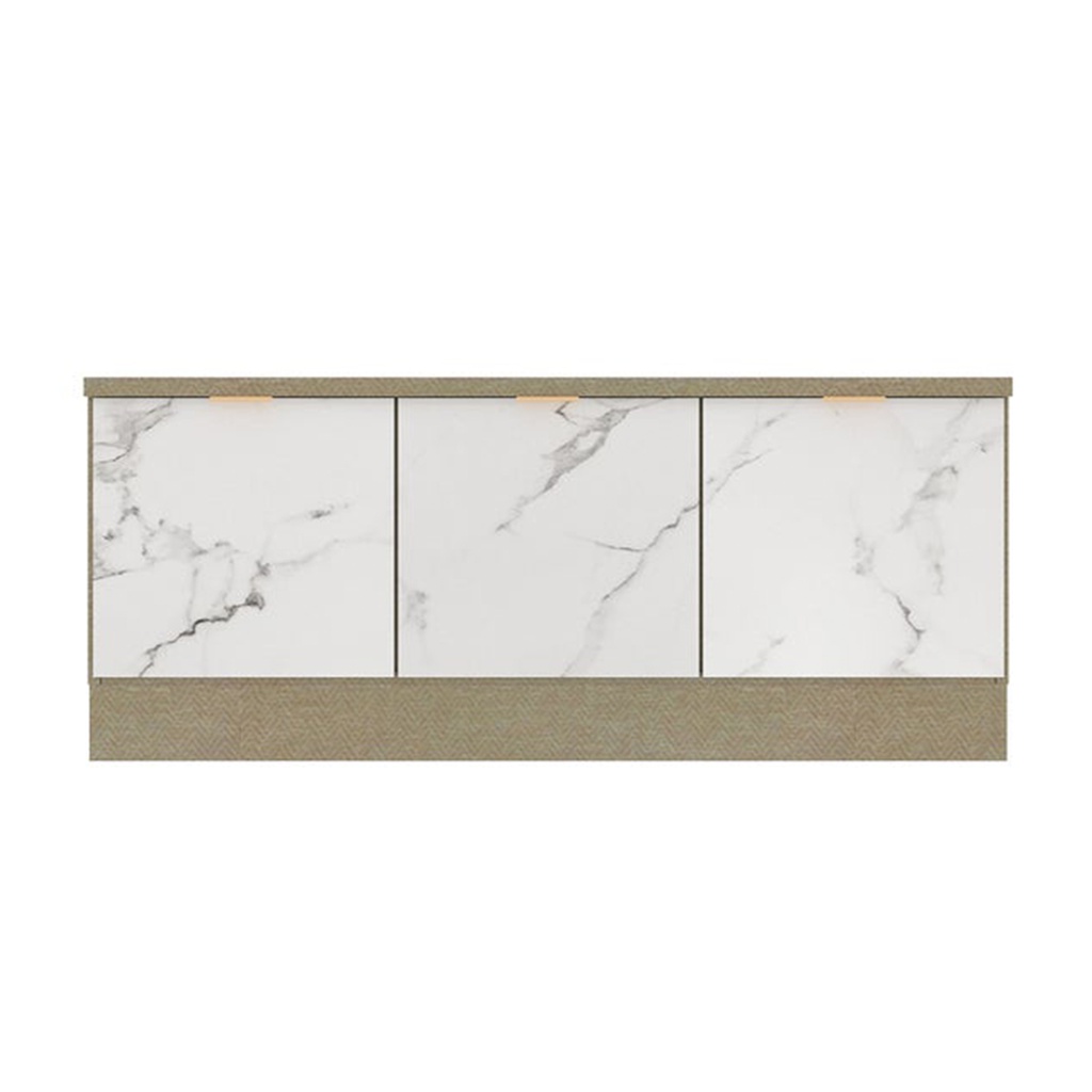 Contini Plus Sideboard TV120/DE01-Cream Linen/Caracatta