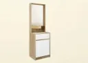 Adison Dressing Table 50/Solid Oak/White