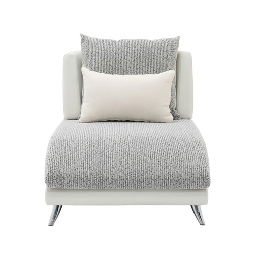 [19055589] Jelly Sofa Corner - Black/White