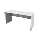 Trapez Desk DK120 White/Grey-Twist